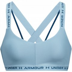 Under Armour Armour Ua Crossback Low Impact Sports Bra Womens Blue