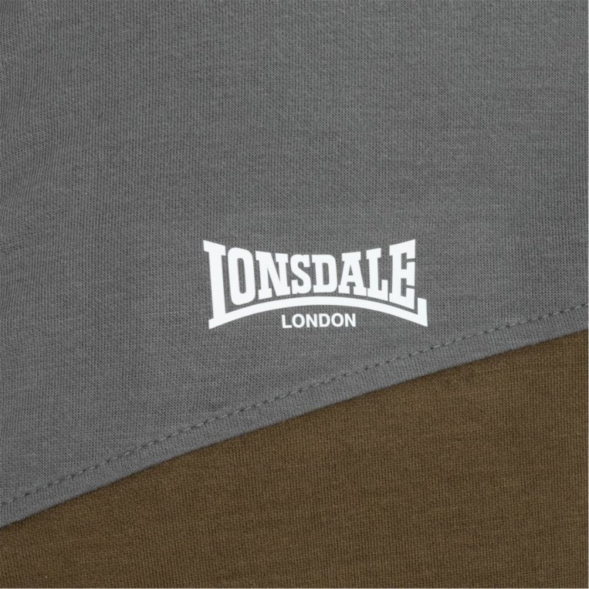 Lonsdale Mens Tracksuit Army Green