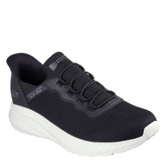 Skechers Bobs Squad Chaos Slip On Trainers Mens Blk