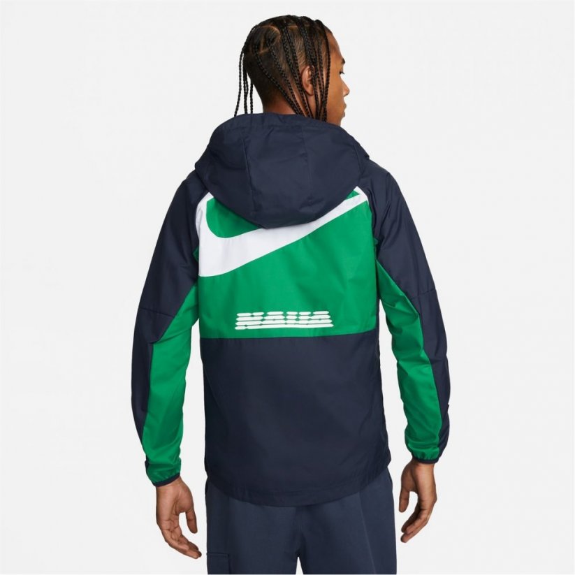 Nike Nigeria FF AWF Jacket Mens Green/Obsidian