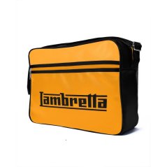 Lambretta Logo Bag Sn44 Black/Mustard