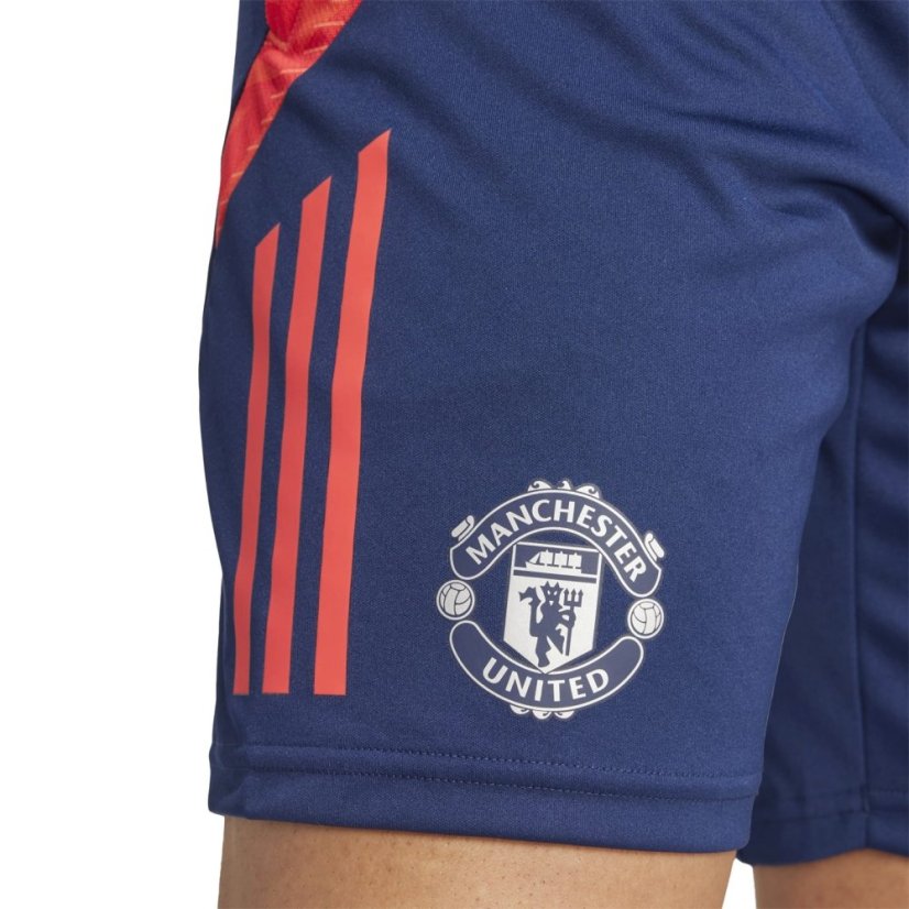 adidas Manchester United Training Shorts 2024 2025 Adults Black
