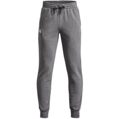 Under Armour Logo Fleece Jogging Pants Junior Boys Mod Gray Light Heather