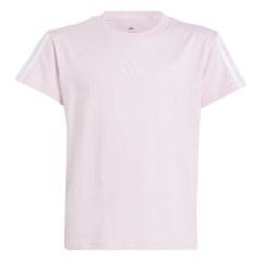 adidas Essentials T-Shirt Kids Pink/White