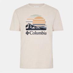 Columbia Path Short-Sleeve Performance pánske tričko Stone