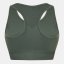 USA Pro UP Seamless Crop Sports Bra Khaki