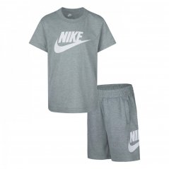 Nike Tee Short Set In09 Grey Heather