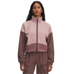 Under Armour Women's Unstoppable Moisture-Managing Performance Training Jacket Tourmaline Pink