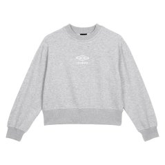 Umbro Boxy Sweatshirt Women's Grey Marl/White