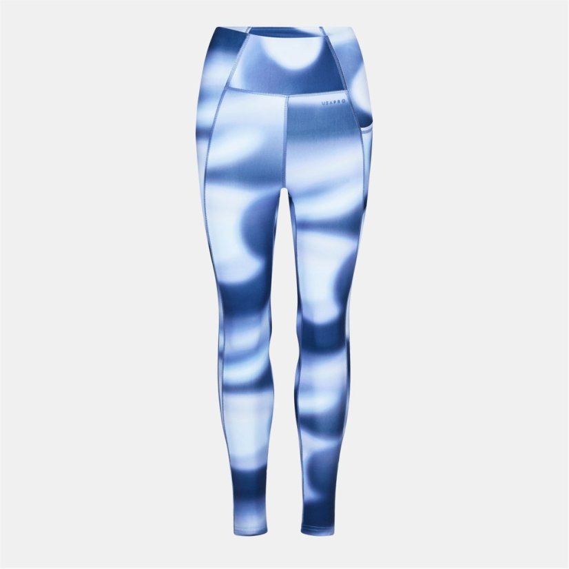 USA Pro USAPro Core High Rise Leggings Womens Swirl Ombre