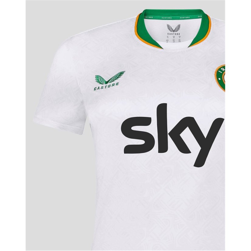 Castore Republic of Ireland Away Shirt 2024 Womens White