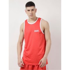Lonsdale Boxing Vest Red/White