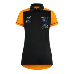 Castore McLaren Daniel Ricciardo Polo Top Womens Phntm/Autmn