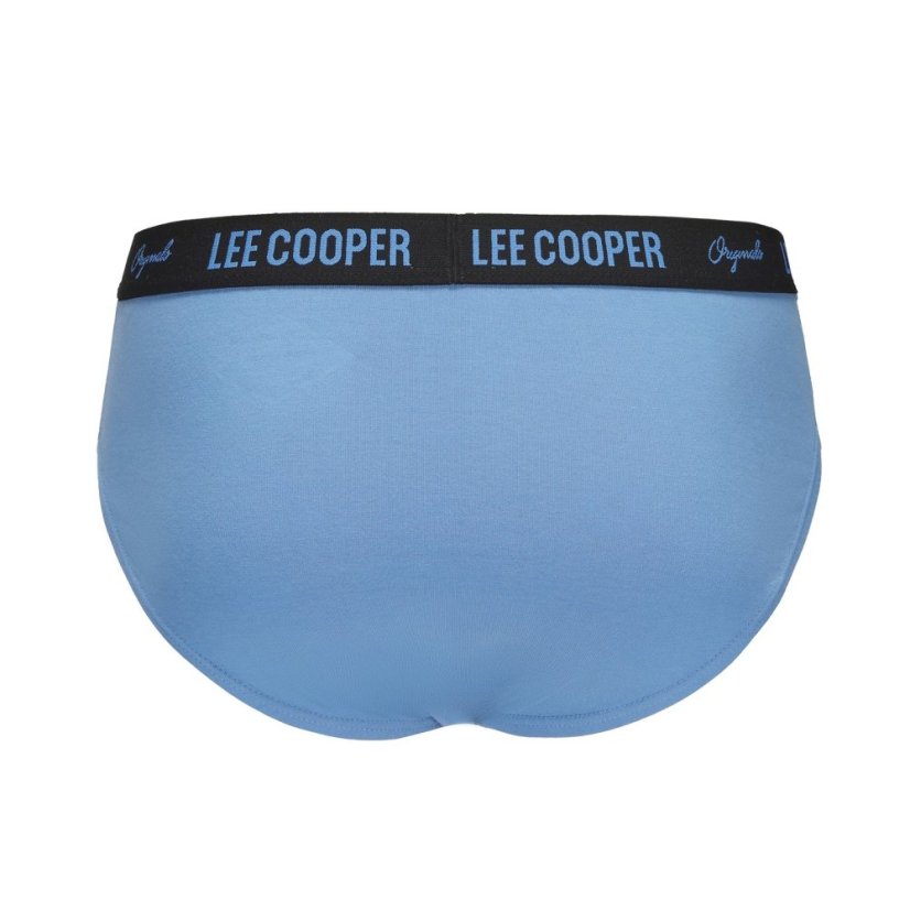 Lee Cooper Mens 5-Pack Comfort Briefs Blue