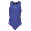 Slazenger Splice Racerback Swimsuit Junior Girls Navy