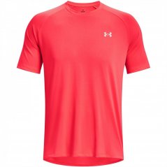 Under Armour Tech™ Reflective Short Sleeve Top Mens Red