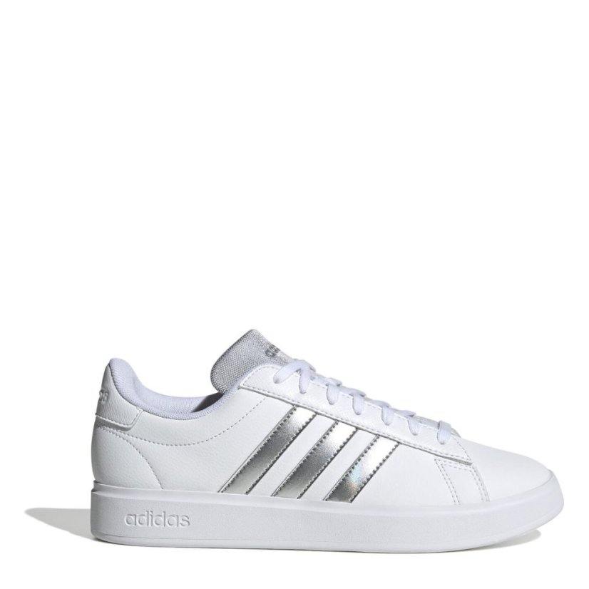 adidas Grand Court 2.0 Trainers Womens Ftwr White/Silv