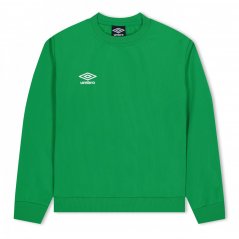 Umbro Club Essential Polo Sweater Junior Boys TW Emerald