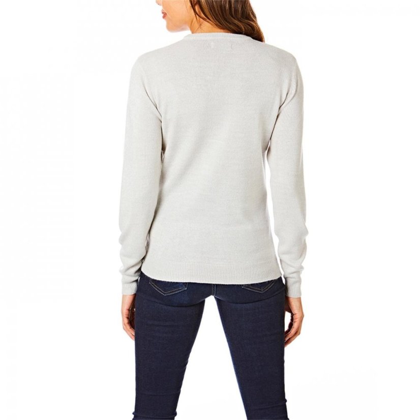 Light and Shade Supersoft Jumper Ladies Light Grey