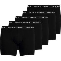 Jack and Jones 5-Pack Trunk Mens Plus Size Black