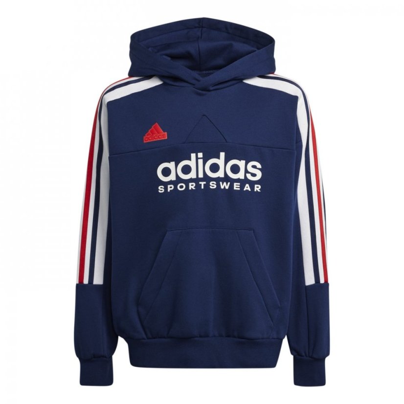 adidas House of Tiro Nations Pack Hoodie Juniors Navy