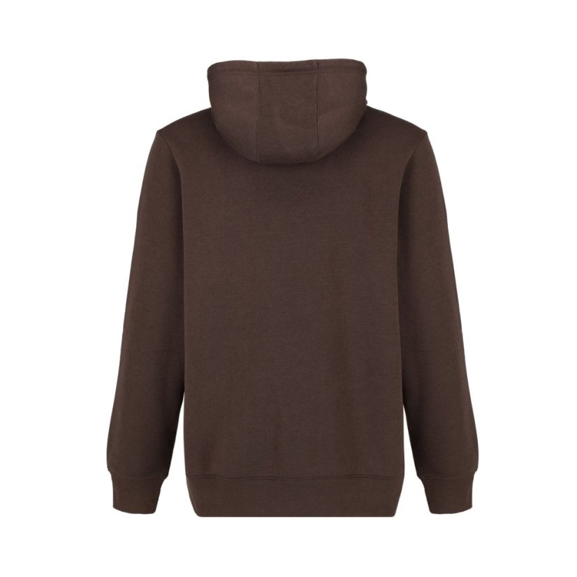 Slazenger Fleece pánska mikina Choc Brown