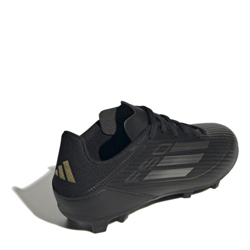adidas F50 League Junior Firm Ground Football Boots Black/Silver