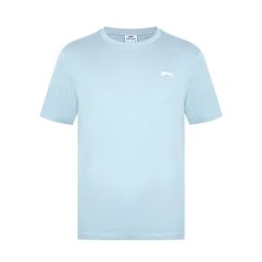 Slazenger Plain pánské tričko Powder Blue