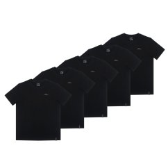 Fabric 5pack T-Shirts Black