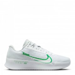 Nike Zoom Vapor 11 Women's Hard Court Tennis Shoes White/Kelly Grn