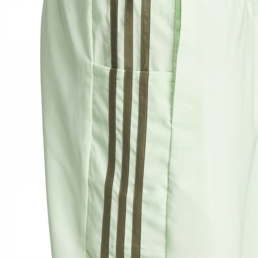 adidas 3-Stripes pánske šortky Green Spark - Veľkosť: S