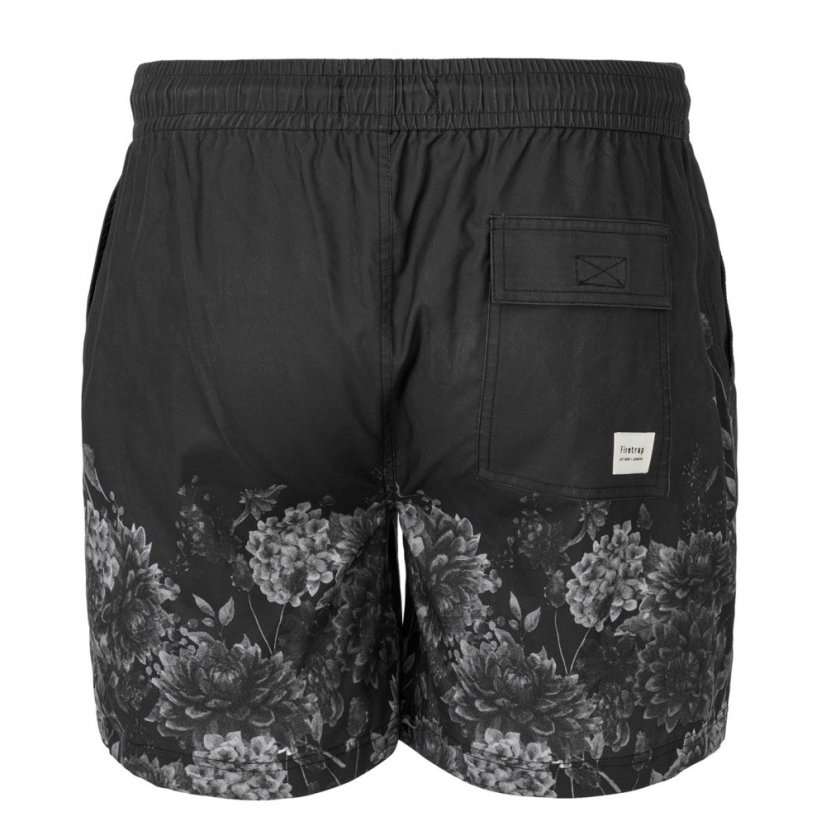 Firetrap Printed Swim Shorts Mens Flower