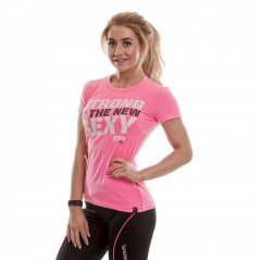 Musclepharm dámské tričko Hot Pink