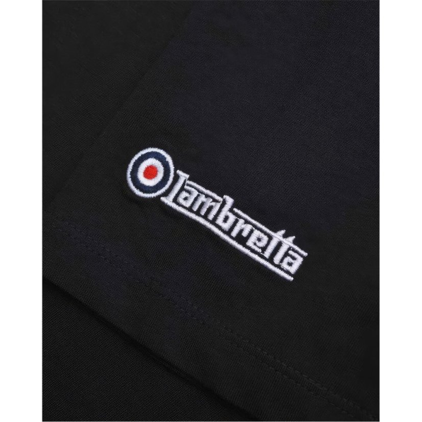 Lambretta Tee Black/White