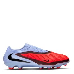 Nike Kids' Phantom 6 Low Pro Firm Ground Football Boot Royal Tint/Brig