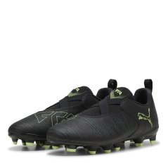 Puma Unisex Kids' Future 8 Match Firm Ground Football Boots Black-Fizzy L