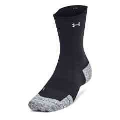 Under Armour Ua Ad Run Cushion 3pk Crew Sock Mens Black