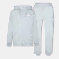 Puma Men's Poly Tracksuit Light Grey