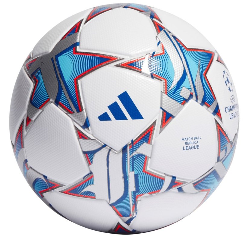 adidas Champions League League Football 2023-2024 UCL 2023-24 White/Silver