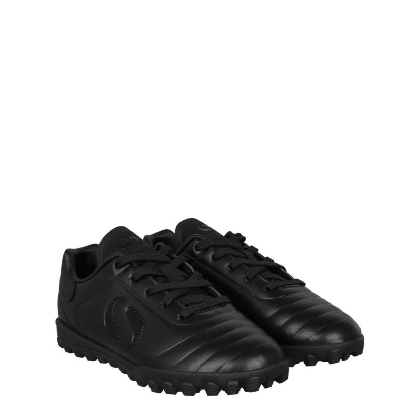 Sondico Strike Childrens Astro Turf Trainers Black/Black