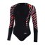 Speedo Ls Paddlesuit Ld99 Black/Red