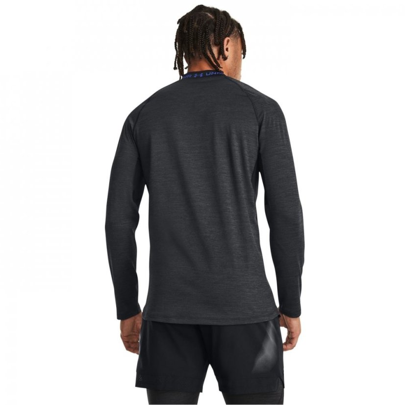 Under Armour ColdGear Twist Mock Top Men's Black/Royal