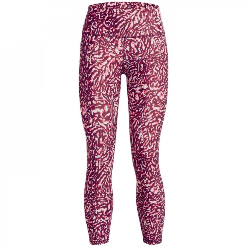 Under Armour Armour AOP Ankle Leggings Womens Pink