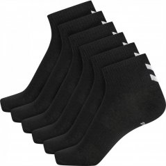 Hummel Chevron 6 Pack of Socks Black