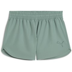 Puma W Mass Merchants Woven Short Tracksuit Womens Green Moon