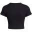 Under Armour Women's Rival Rib Crop Top Black