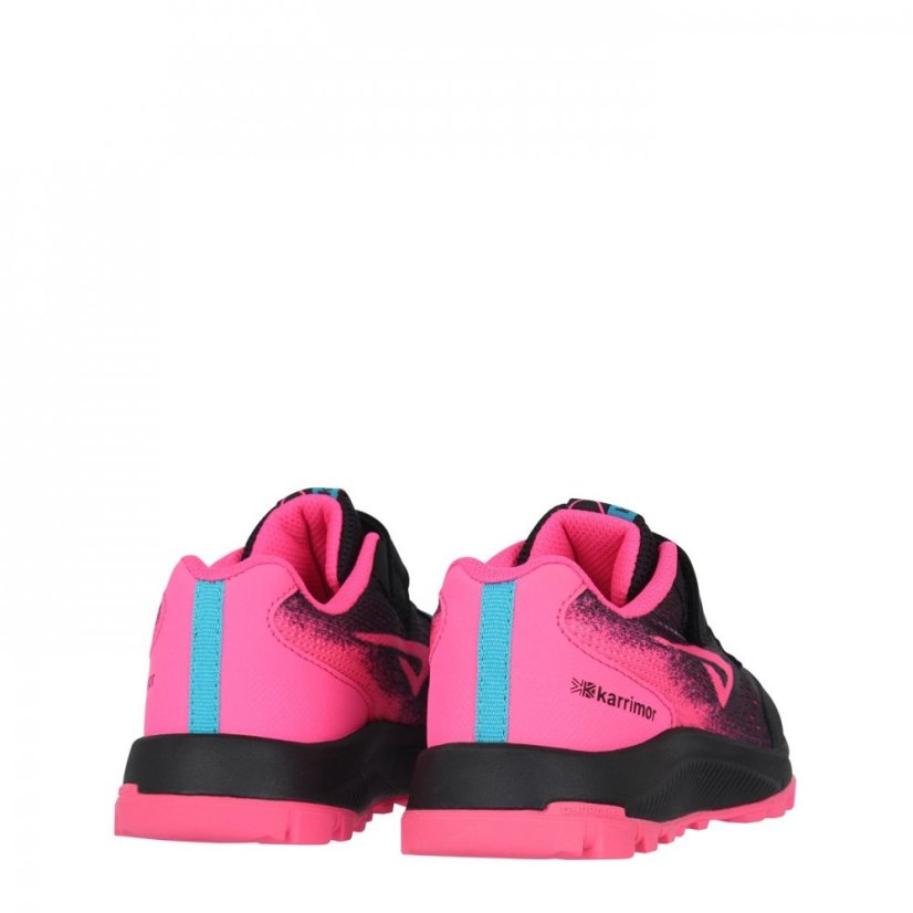 Karrimor Tempo TR 8 Child Girls Trainers Black/Pink