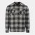 Dunlop Lumber Shirt Mens Grey/Black