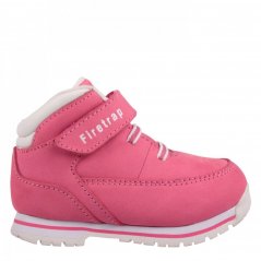 Firetrap Rhino Infant Boots Pink/White