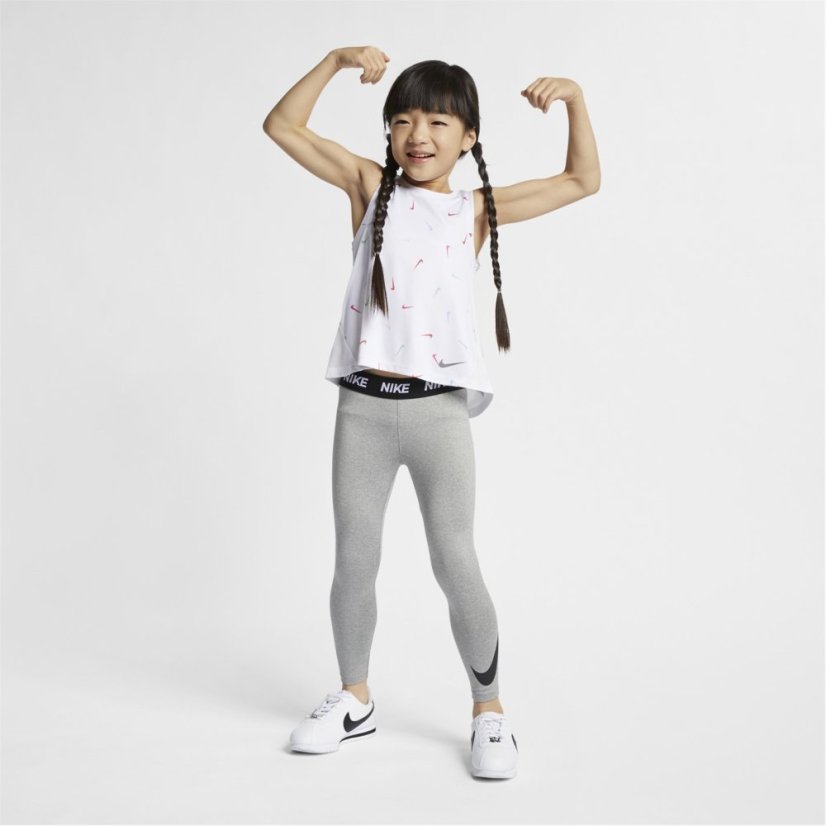Nike Swoosh Leggings Infant Girls Grey